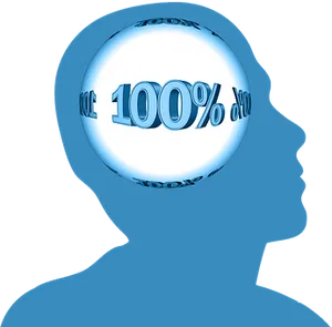 100percentfocusedmindconcept PNG Image