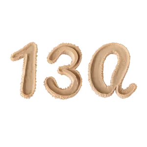 123 In Sand Writing Effect Png Cov PNG Image