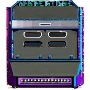 16 Bit Arcade Game Logos Png 32 PNG Image