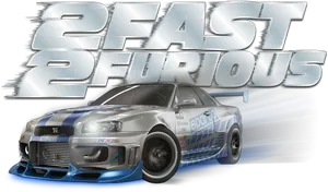 2 Fast2 Furious Nissan Skyline G T R PNG Image