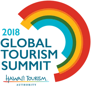 2018 Global Tourism Summit Logo PNG Image