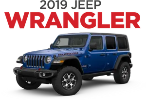 2019 Jeep Wrangler Rubicon Blue PNG Image