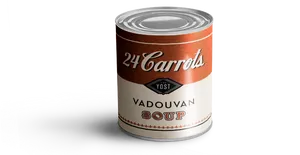 24 Carrots Vadouvan Soup Can PNG