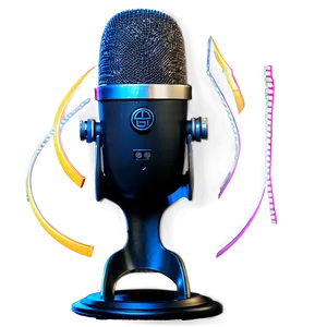 25g. Blue Yeti Interview Microphone Png Hmm68 PNG Image