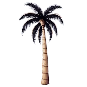 2d Palm Tree Emoji Png Nkk PNG Image