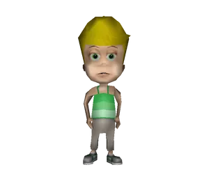 3 D Animated Boy Character PNG Image