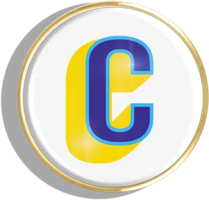 3 D Letter C Icon PNG Image