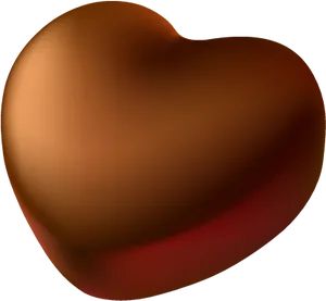 3 D Style Heart Transparent Background PNG Image