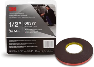 3 M Automotive Attachment Tape PNG Image