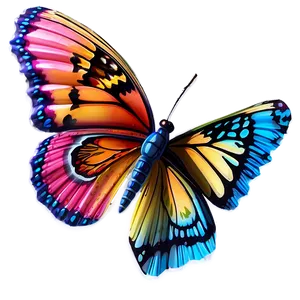 3d Butterfly D PNG Image