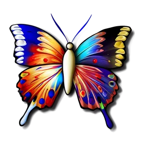 3d Butterfly Graphic Png Yoc57 PNG Image