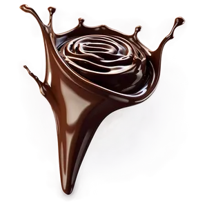 3d Chocolate Splash Png 06262024 PNG Image