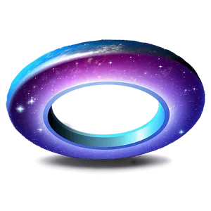 3d Circle In Space Theme Png Ked12 PNG Image