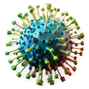 3d Coronavirus Model Png 06202024 PNG Image