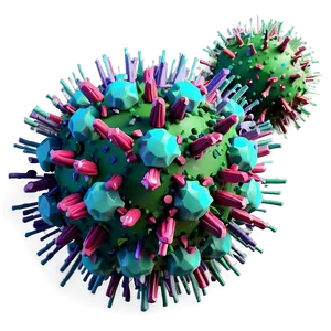 3d Coronavirus Model Png 60 PNG Image