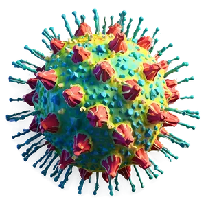 3d Coronavirus Model Png 98 PNG Image