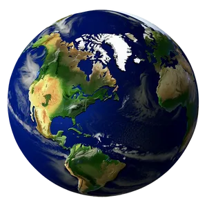 3d Earth Rotating Animation Png 06292024 PNG Image