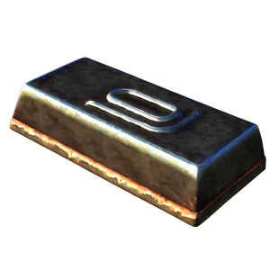 3d Iron Ingot Model Png Asb PNG Image