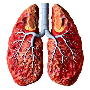 3d Lung Model Png Syl32 PNG Image