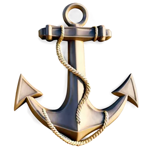 3d Navy Anchor Model Png 78 PNG Image