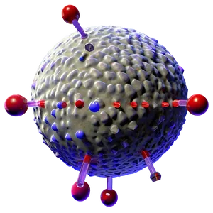 3d Nucleus Model Png Frm31 PNG Image