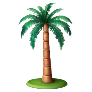 3d Palm Tree Emoji Png 06272024 PNG Image