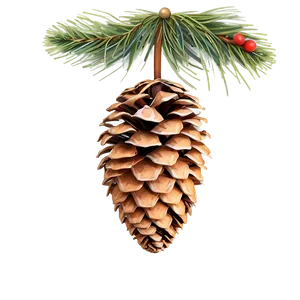 3d Pine Cone Png 06202024 PNG Image