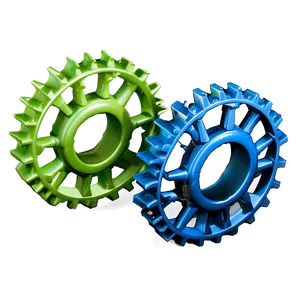 3d Printed Cog Model Png Uih PNG Image