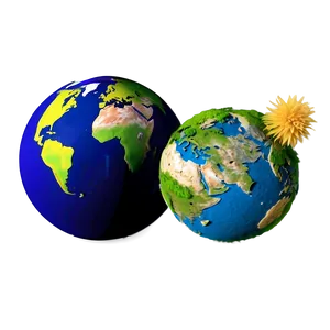 3d Rendered Earth Png Fid PNG Image