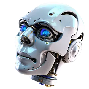 3d Robot Head Model Png 30 PNG Image