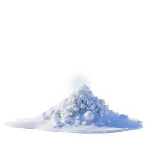 3d Snow Pile Png Hds PNG Image