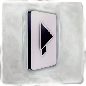 3d White Play Button Png Ppp81 PNG Image