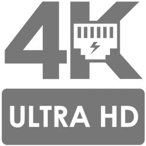 4 K Ultra H D Logo PNG Image