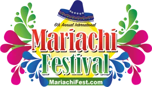 6th Annual Mariachi Festival Poster PNG Image