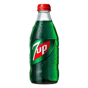 7 Up Glass Bottle Png Cif PNG Image