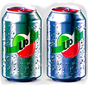 7 Up Soft Drink Illustration Png Tut72 PNG Image