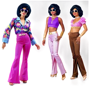 70s Disco Fashion Png 89 PNG Image