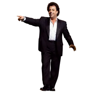 80s Era Billy Joel Png Myf14 PNG Image