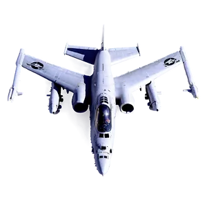 A-10 Ground Attack Plane Png 06252024 PNG Image