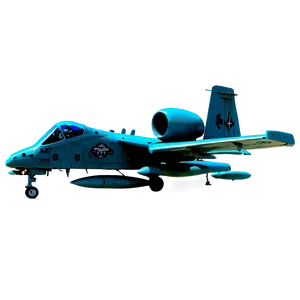 A-10 Tank Buster Aircraft Png Tpe PNG Image