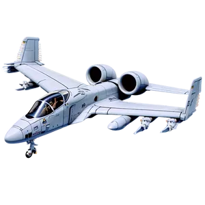 A-10 Warthog Armored Jet Png 06252024 PNG Image