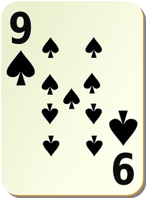 A Card With Black Symbols PNG Image