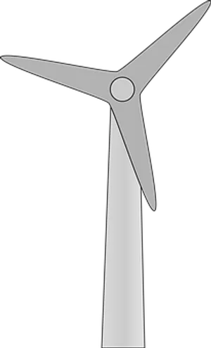 A Close-up Of A Wind Turbine PNG Image