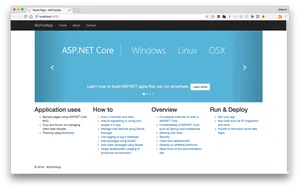 A S P N E T Core Webpage Screenshot PNG Image