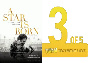 A Star Is Born Movie Poster PNG