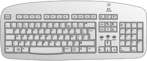 A Z E R T Y Keyboard Layout PNG Image