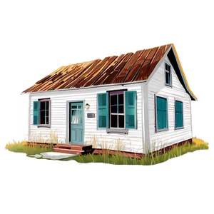 Abandoned House Vector Png 05212024 PNG Image