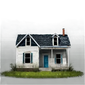 Abandoned House Vector Png 92 PNG Image