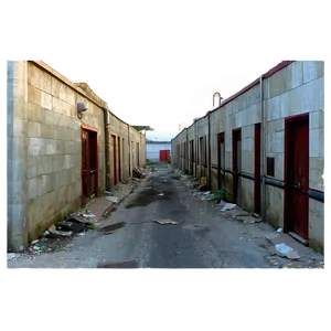 Abandoned Street Alley PNG 06112024 PNG