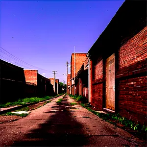 Abandoned Street Alley PNG Adu46 PNG